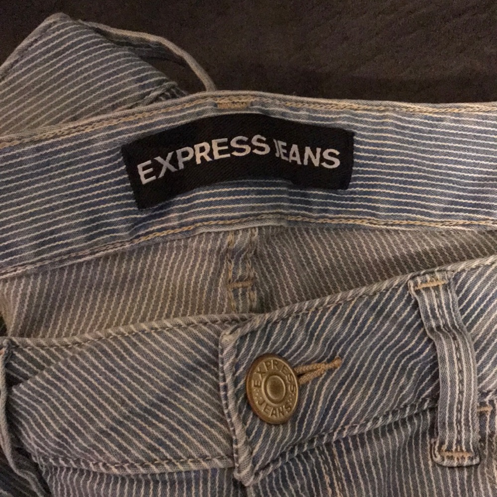 Pinstriped jeans - Picture 3 of 4